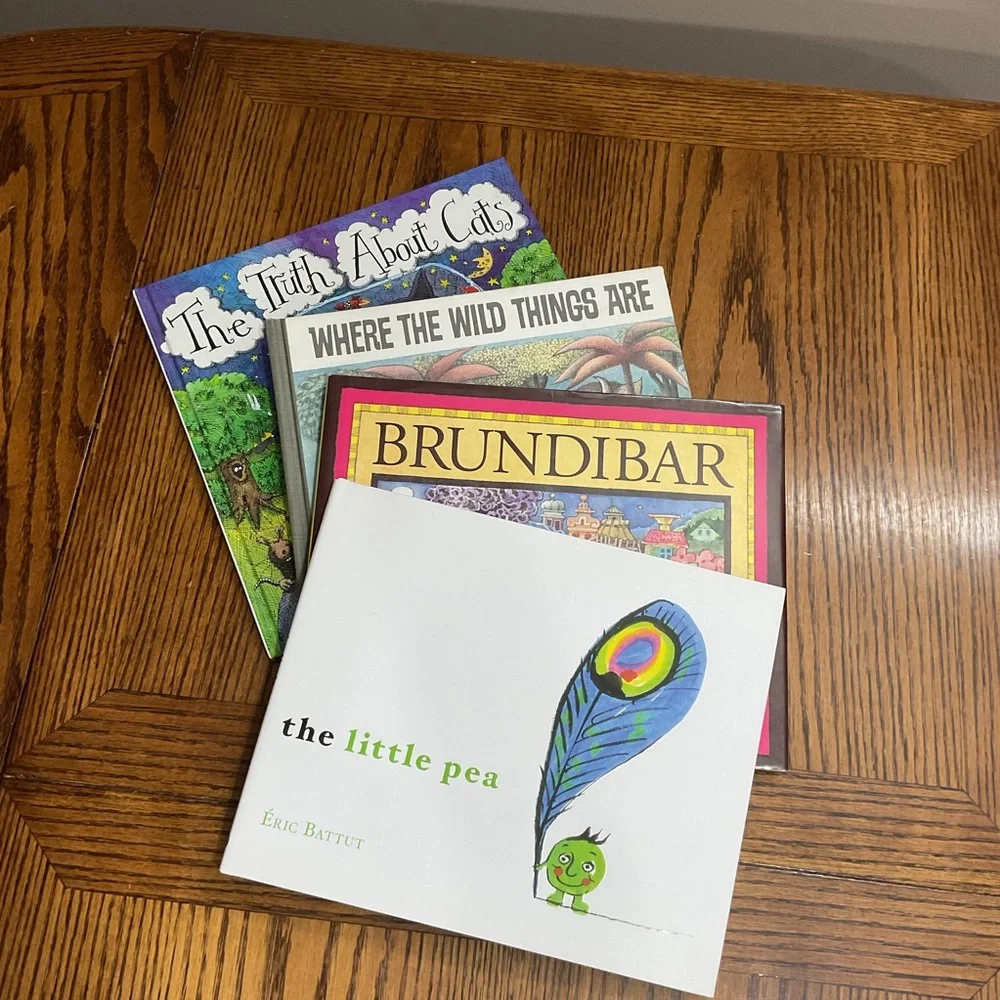 Lovely Children's Book Collection: Brundibar, cats, little pea &  Wild Things